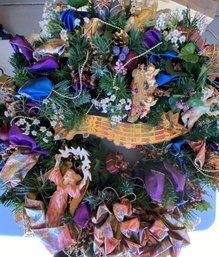 Two Holiday Wreaths