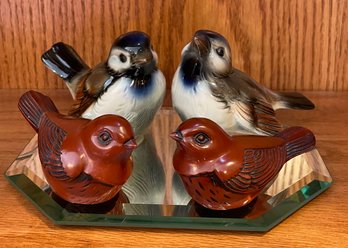 Four Decorative Birds