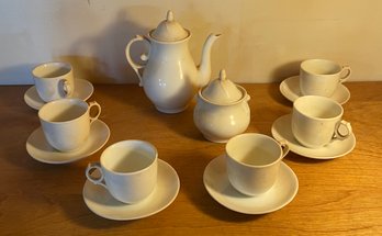 Mini White Tea Set