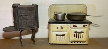 Vintage Mini Stove And Furnace