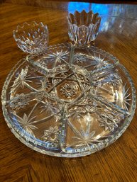 Crystal Candy And Condiment Trays