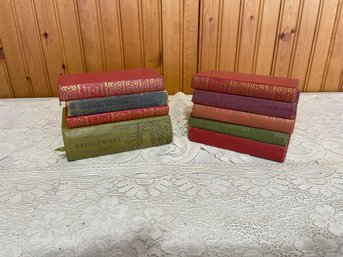 (9) Antique Books