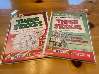 The Three Stooges Three Dimensional Comics