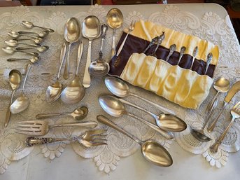 Assorted Sterling Flatware