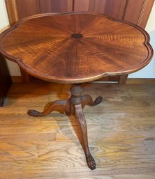 Antique Piecrust Table