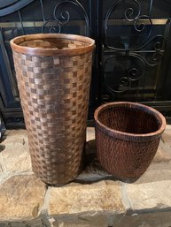 Pair Of Large Baskets