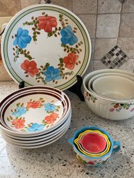 Flower Power Pasta Bowl Set!