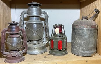 Antique Metal Lanterns