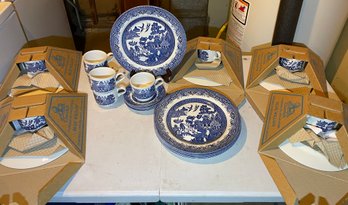 Churchill Blue Willow Dishes