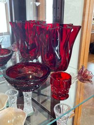 Ruby Glass Assortment