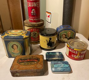 Vintage Tin Assortment