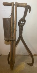 Vintage Ice Block Tongs