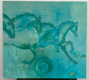 Wild Horses Painting