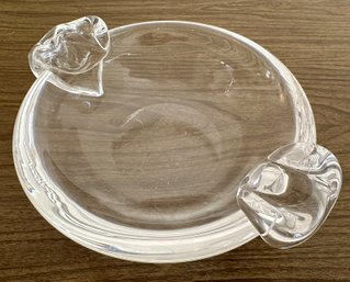Steuben Crystal ArtGlass Dish / Ashtray