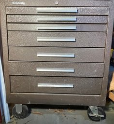 Kennedy Tool Cabinet And Lots Of Tools