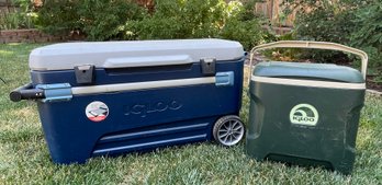 Two Igloo Coolers