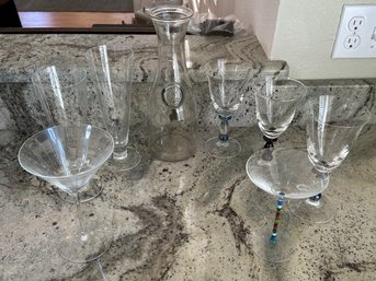 Assortment Of Bar Glassware