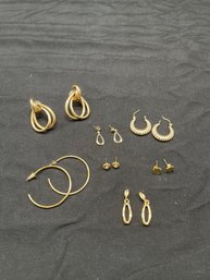 Gold Colored Earrings