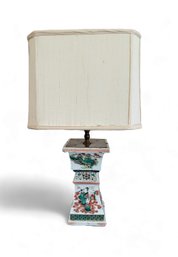 Asian Porcelain Base Tablelamp