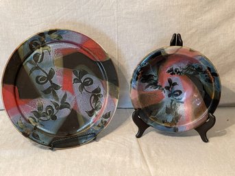 Ceramic Platter And Serving Bowl