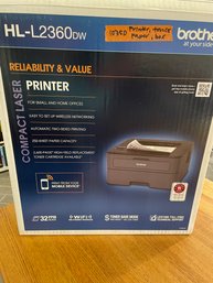 Brother Printer HL-L2360DW. Black And White Laser Printer