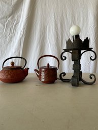 Asian Style Red Tea Pots