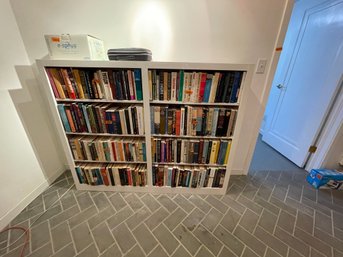 White Painted Wooden Shelving Unit