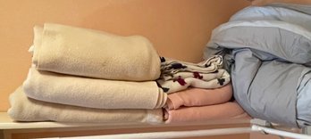 Wool Blankets & Down Comforter