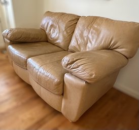 Leather Loveseat