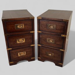 Pair Of Ships Cabinets