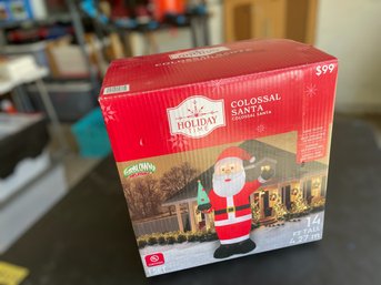 Colossal Inflatable Santa New In Box