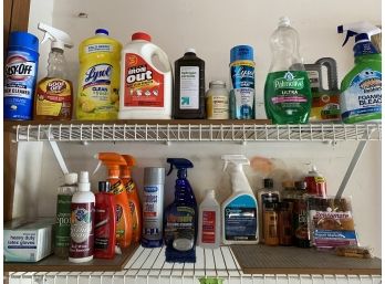 Household Cleaning Supplies Lot