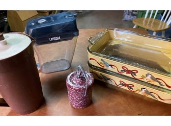 Anchor Hocking & Asstd Kitchen Items