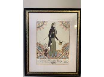 Framed Artwork Of Lionel Franklin Craig