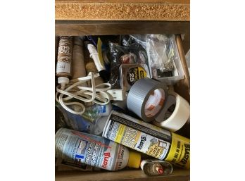 Drawer Full Of Garage Essentials