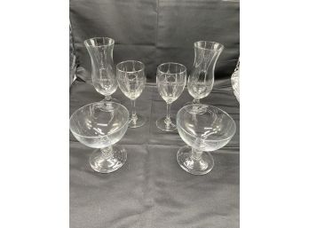 Fancy Drink Glasses Lot