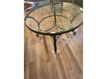 Round Glass Coffee Table