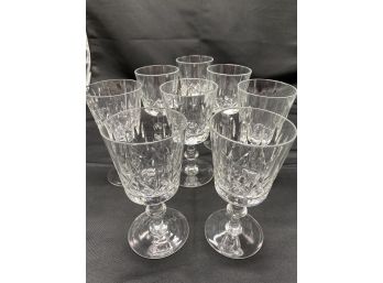 Olive & Cross German Made Crystal Set Of Crystal Wine Glasses