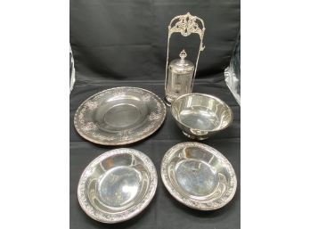 Assorted Silverplate Tableware, Reed & Barton And Gorham