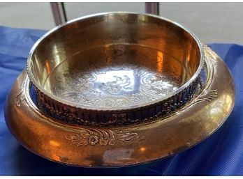 Caviar Tray And Wine Coaster