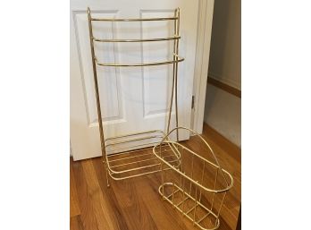 Brass Bathroom Set