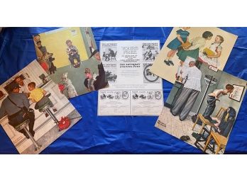 Vintage Norman Rockwell Prints