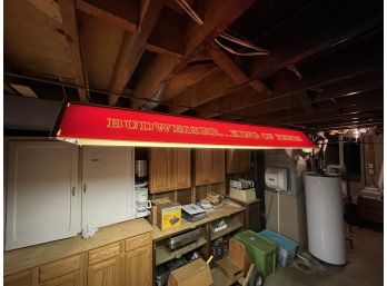 Budweiser Pool Table Light