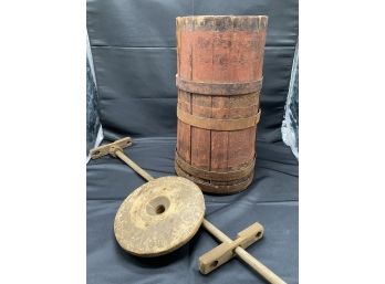 Antique Butter Churn