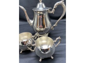 Oneida Silver Plate Tea Set