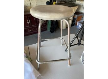 Vintage Mid-Century Modern Swivel Stool, Classic Cruiser Chevy BelAir '56 Model Car Kit