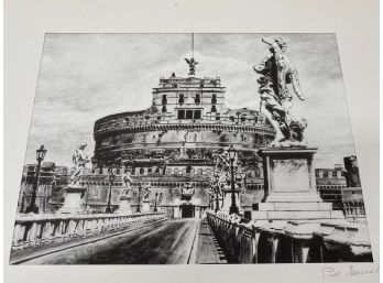 Art Print - Rome Castle St. Angelo