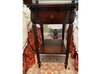 Beacon Hill Mahogany One Drawer Nightstand