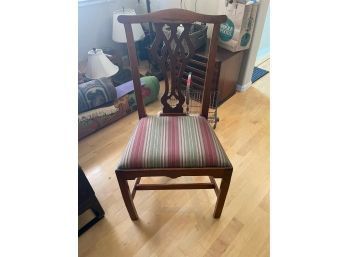 Antique Wood Side Chair