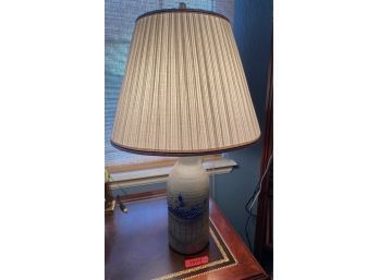 Salmon Falls Stoneware Blueberry-ware Lamp